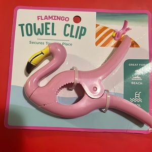 Flamingo Clips Towel Clips for beach Chairs, NEW BNIP